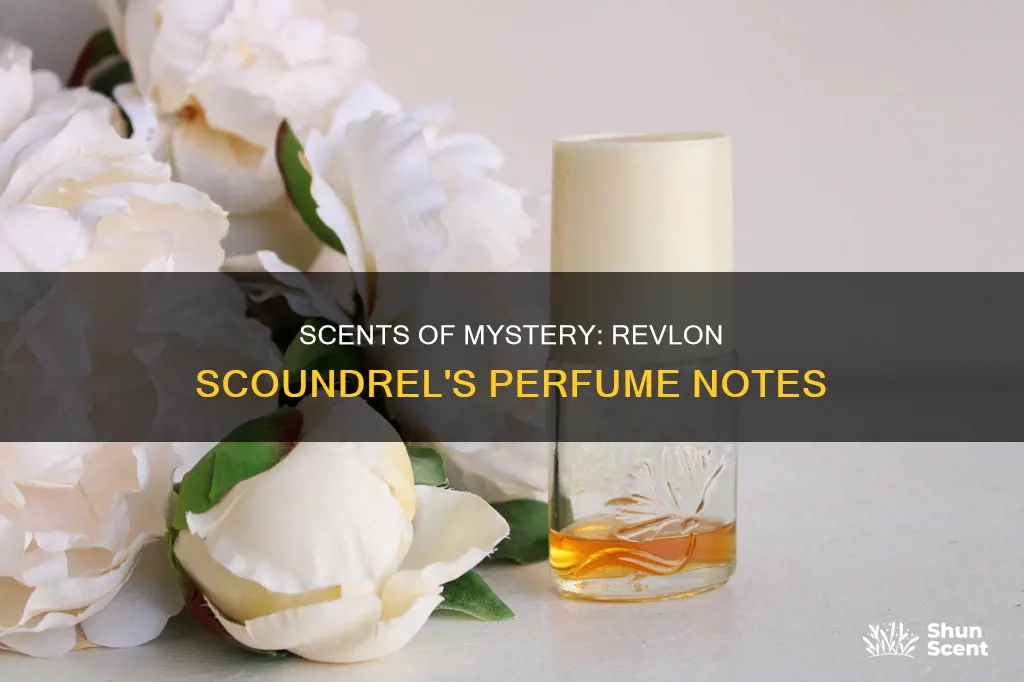 what perfume smells like revlon scoundrel