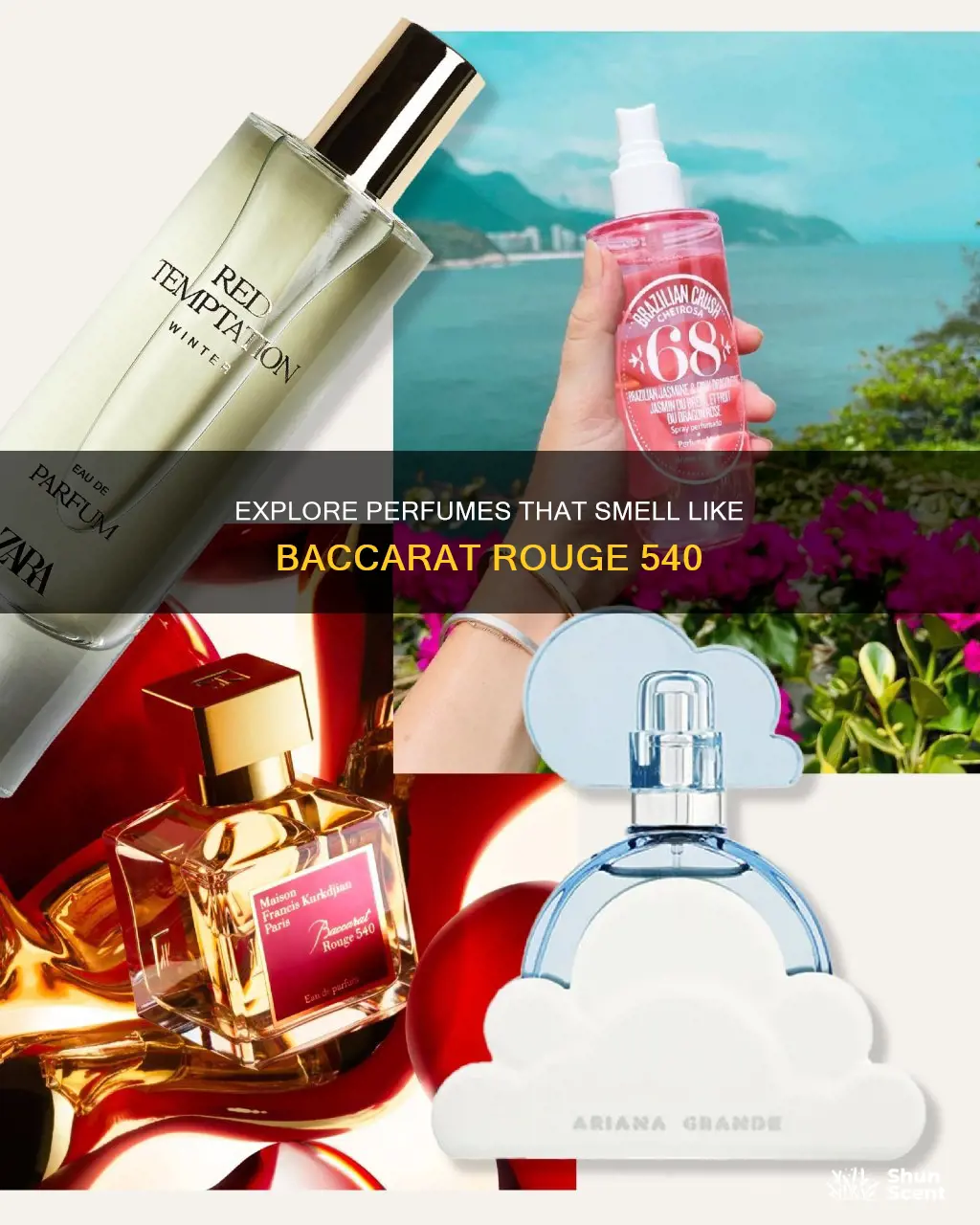 what perfume smells similar to baccarat rouge 540