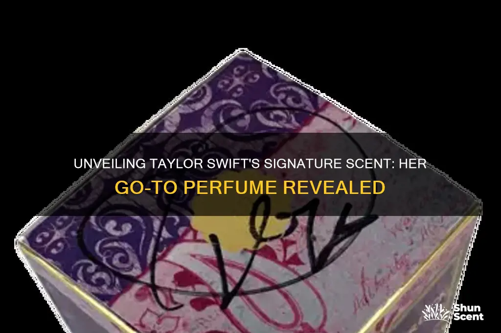 what perfume taylor swift wears