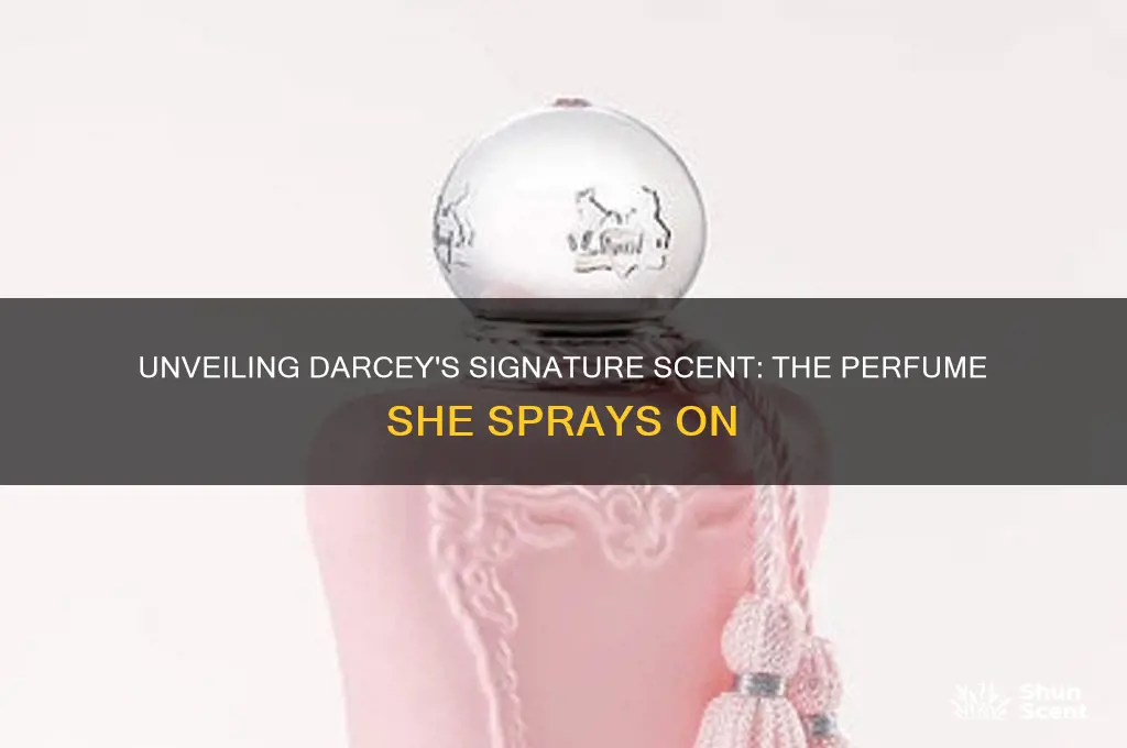 what perfume was darcey spray on