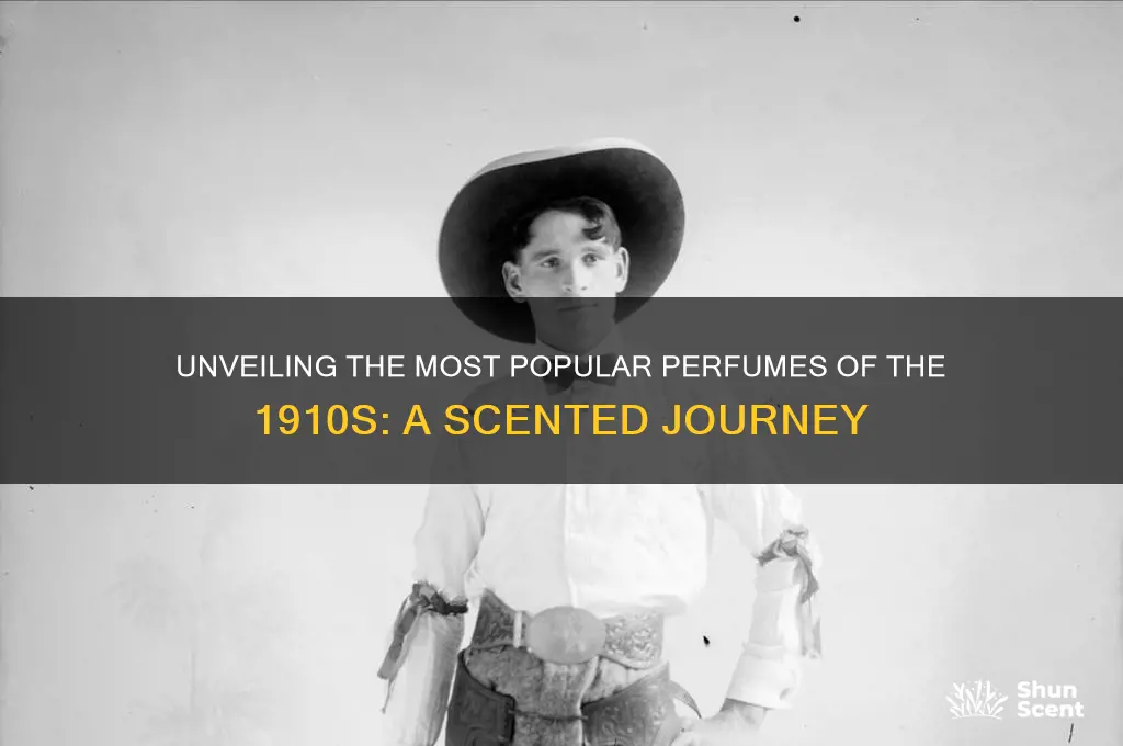 what perfume was popular in 1910