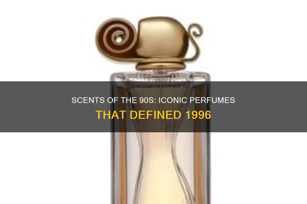 what perfume was popular in 1996
