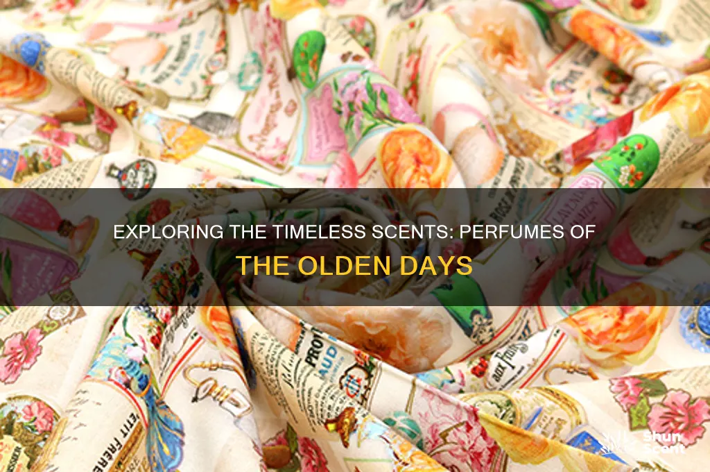 what perfume was used in the old days