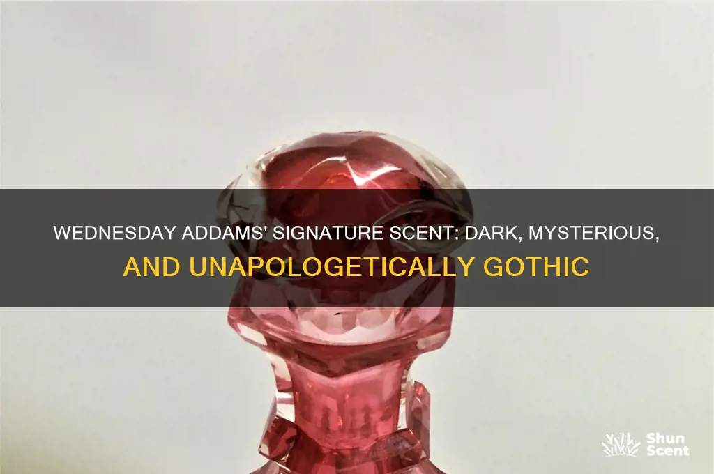 what perfume would wednesday addams wear