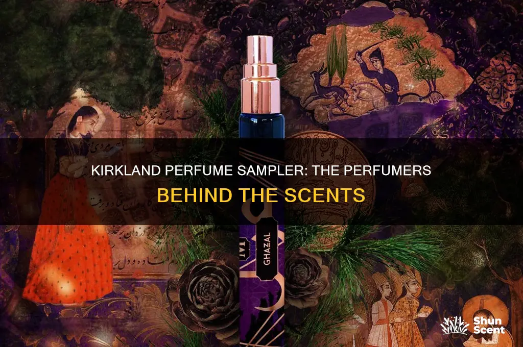 what perfumers made kirkland perfume sampler