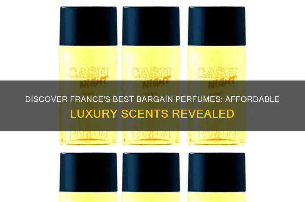 what perfumes are a bargain in france