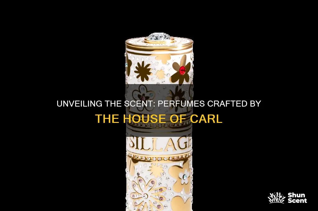 what perfumes are made by a carl