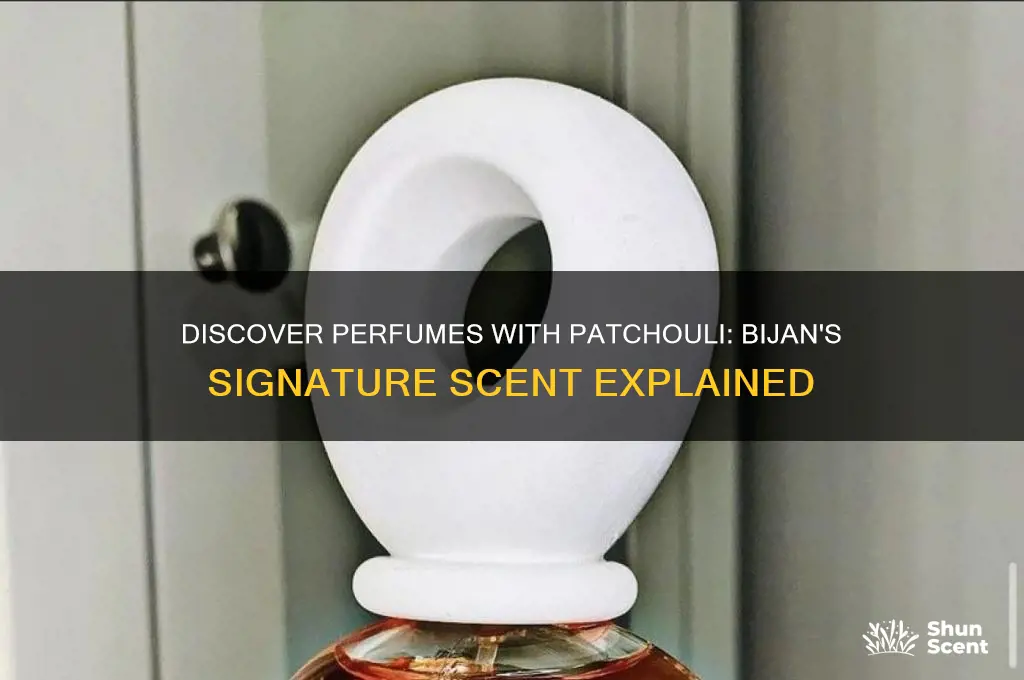 what perfumes contain pachuli bijan