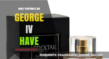 George IV's Royal Fragrance Collection: Unveiling His Favorite Perfumes