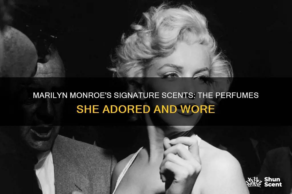 what perfumes did marilyn monroe like