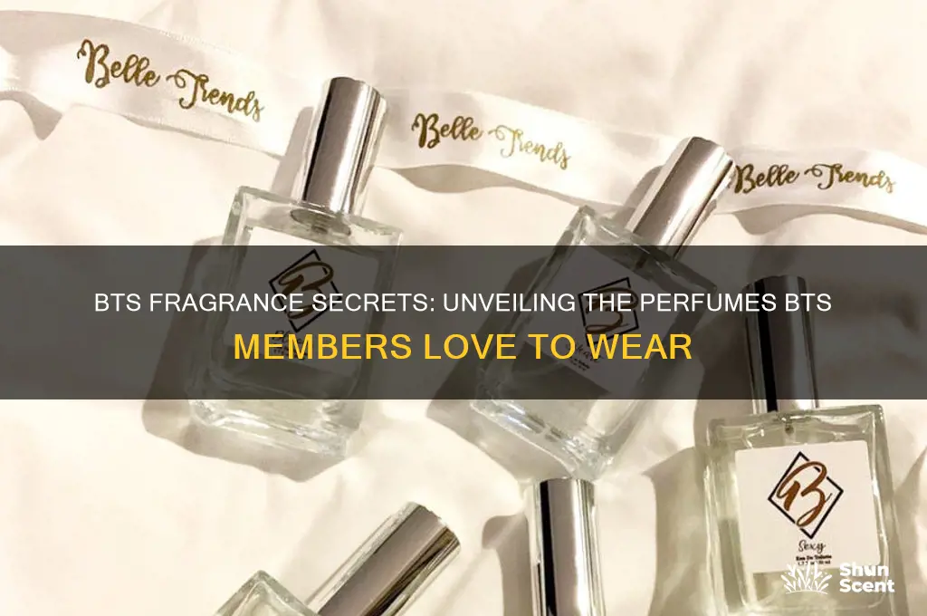 what perfumes do bts use