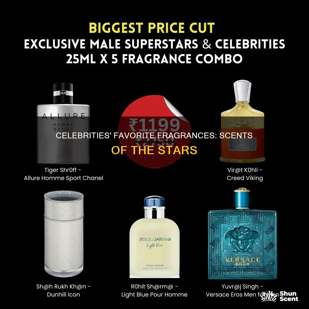 what perfumes do celebrities wear