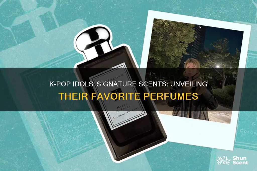 what perfumes do kpop idols use