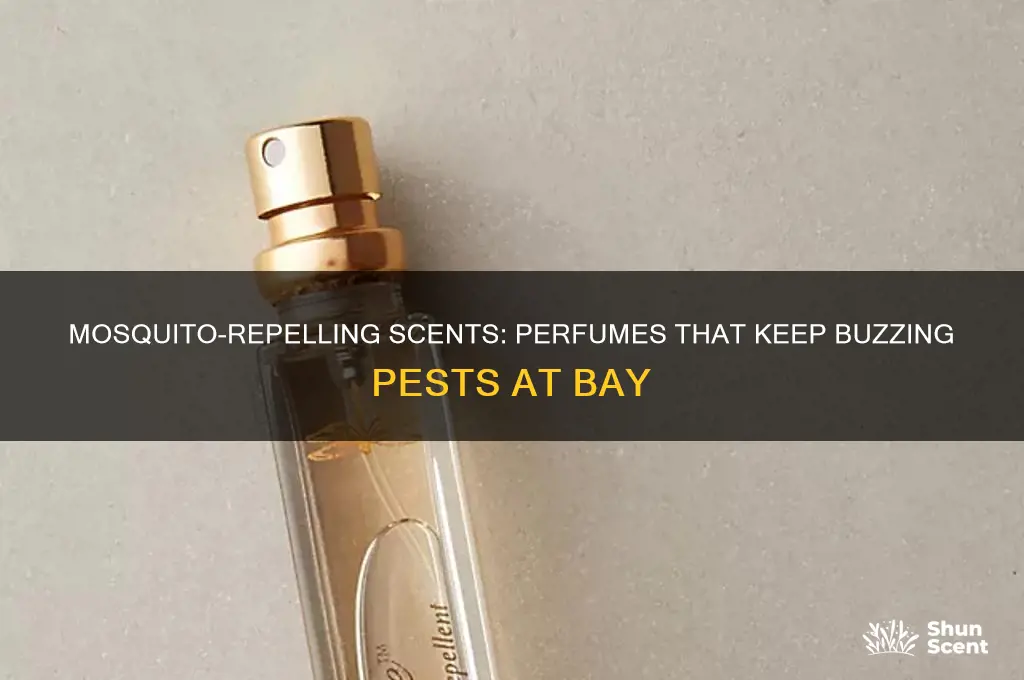what perfumes do mosquitoes hate