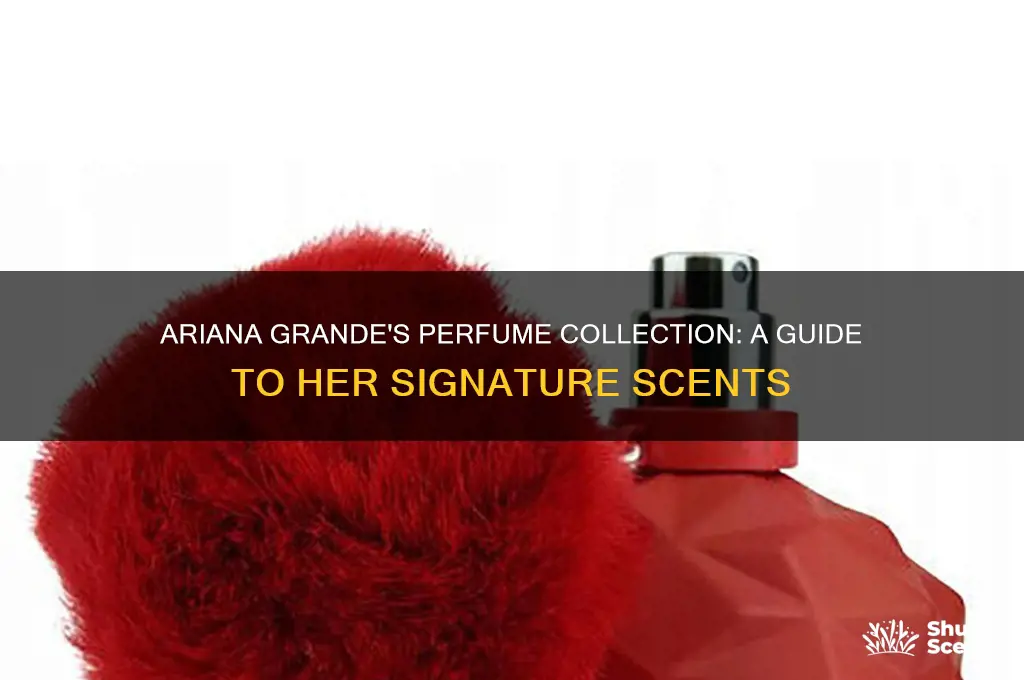 what perfumes does ariana grande have