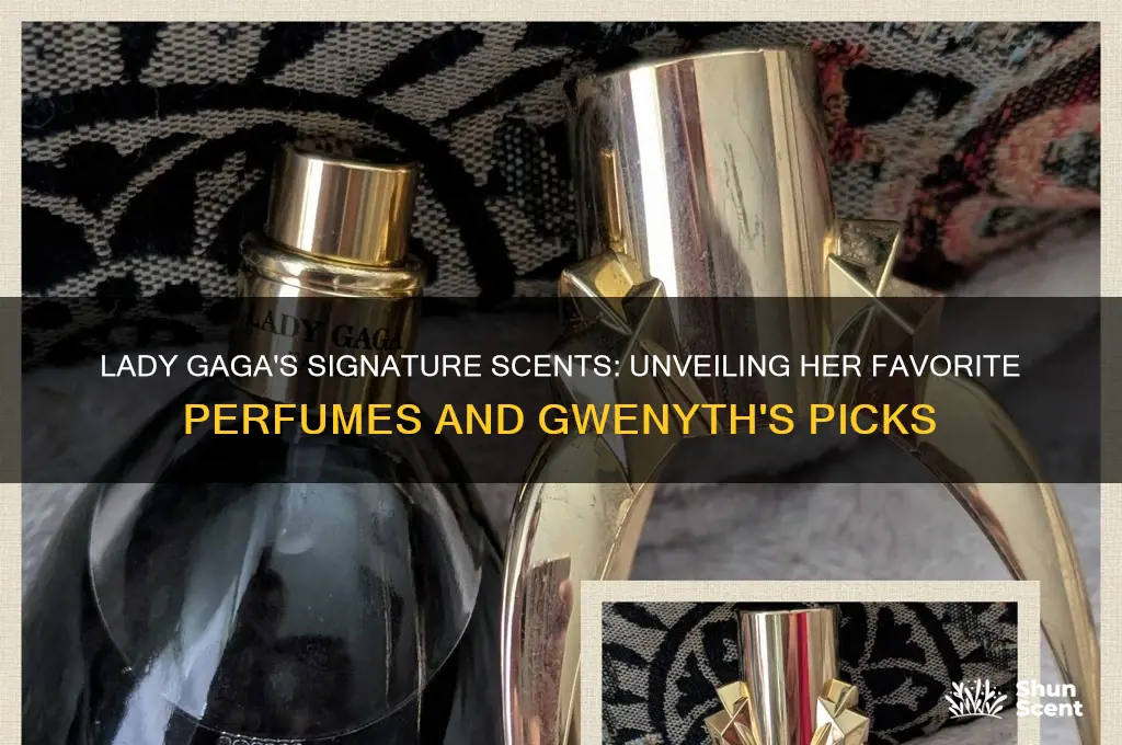 what perfumes does lady gaga wear gwenyth