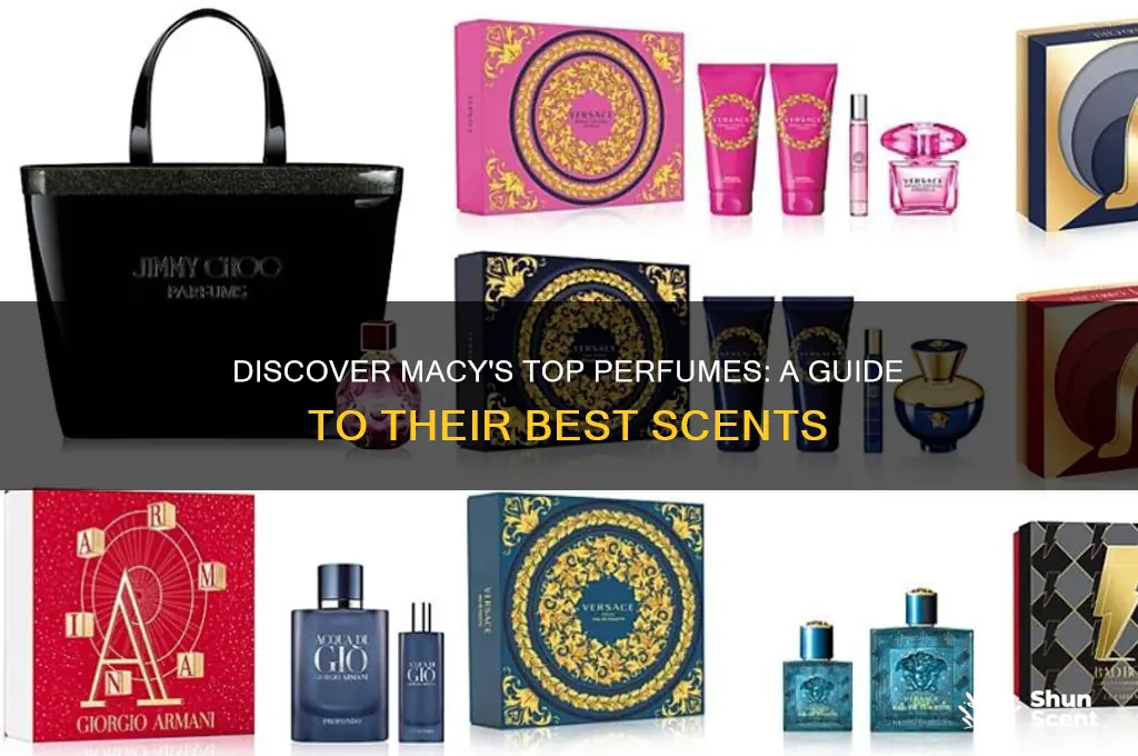 what perfumes does macy