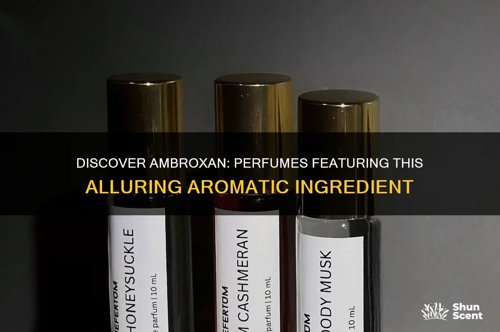 what perfumes have ambroxan