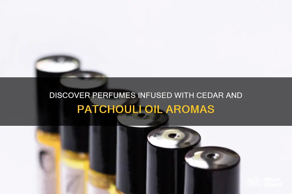 what perfumes have cedar patchouli oil