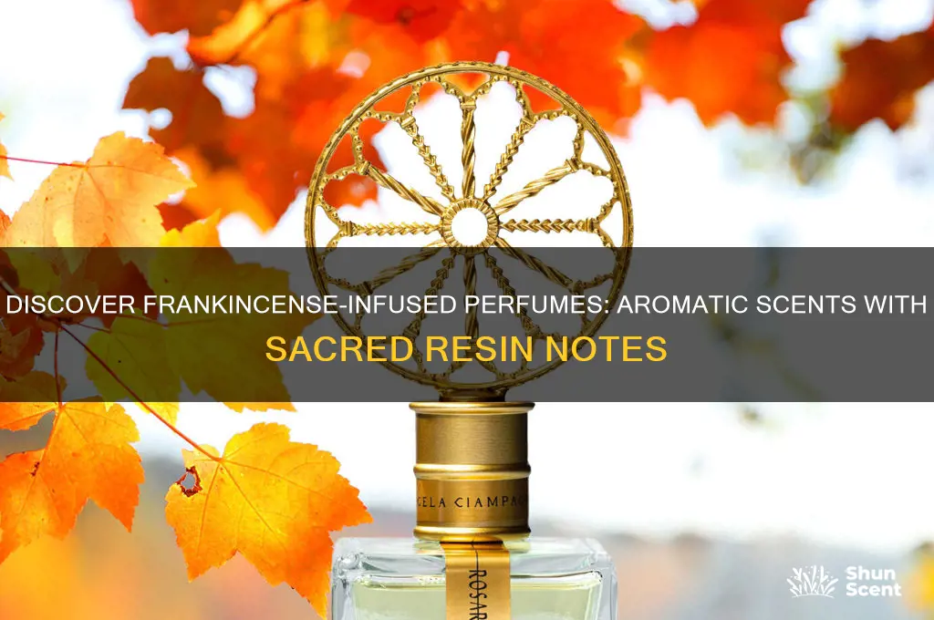 what perfumes have frankincense in them