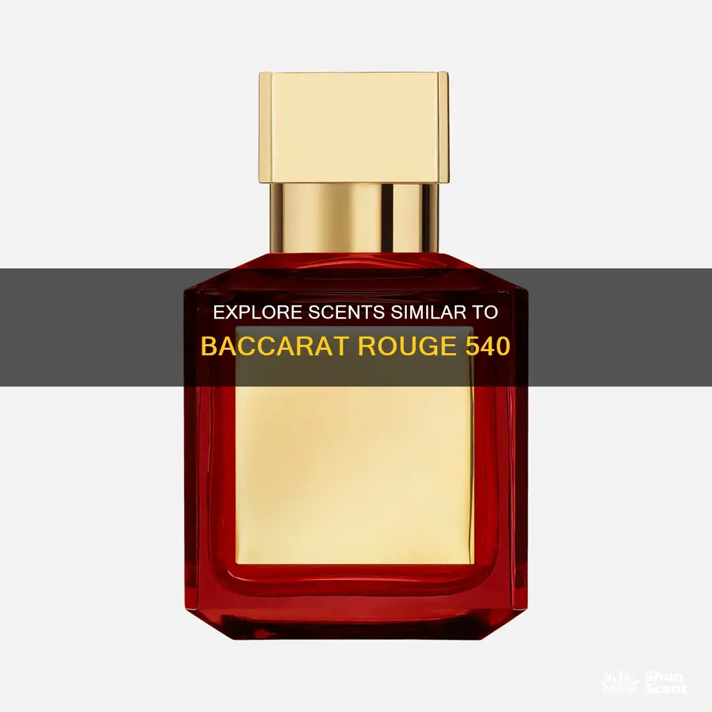 what perfumes smell like baccarat rouge 540