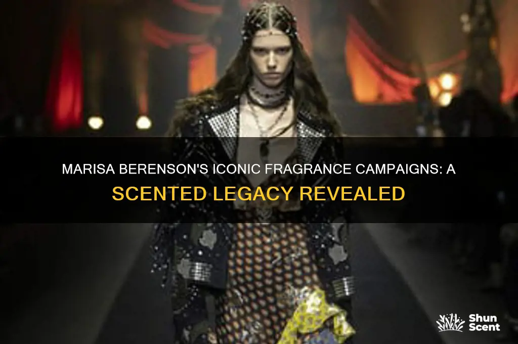 what perfumes was marisa berenson the face of
