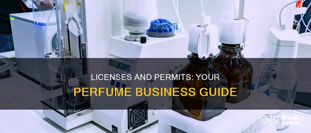 what permission and licenses required to make perfumes