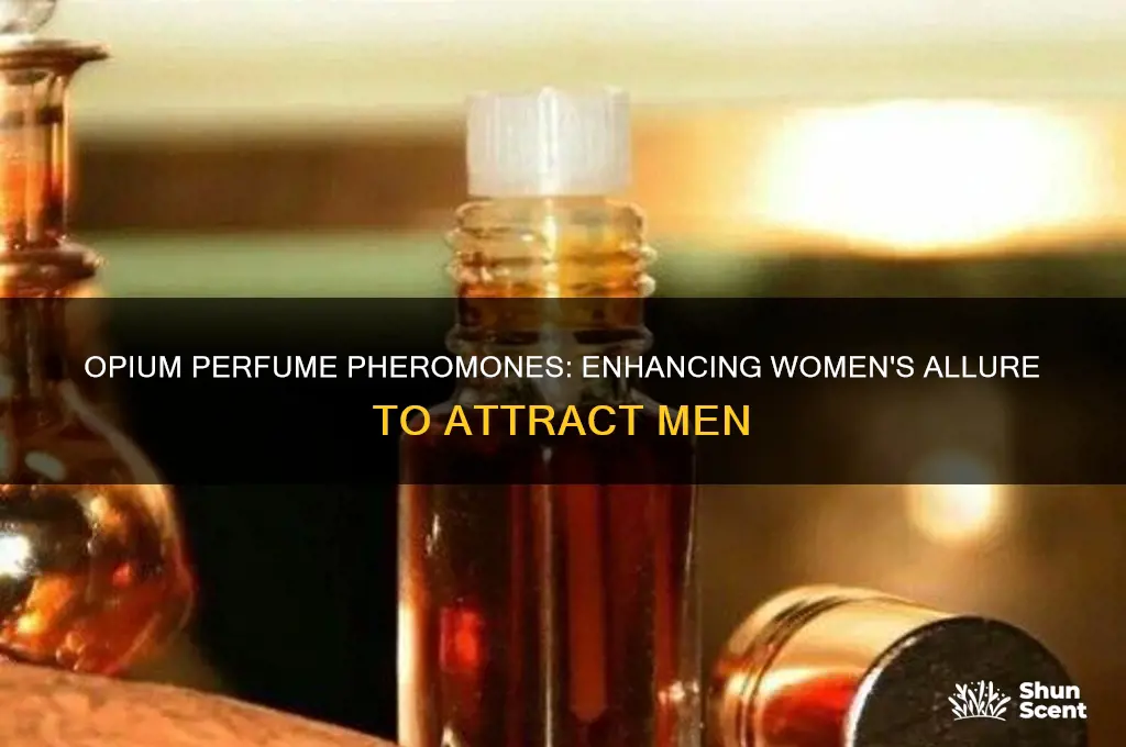 what pheromone for women to attract men opium perfume