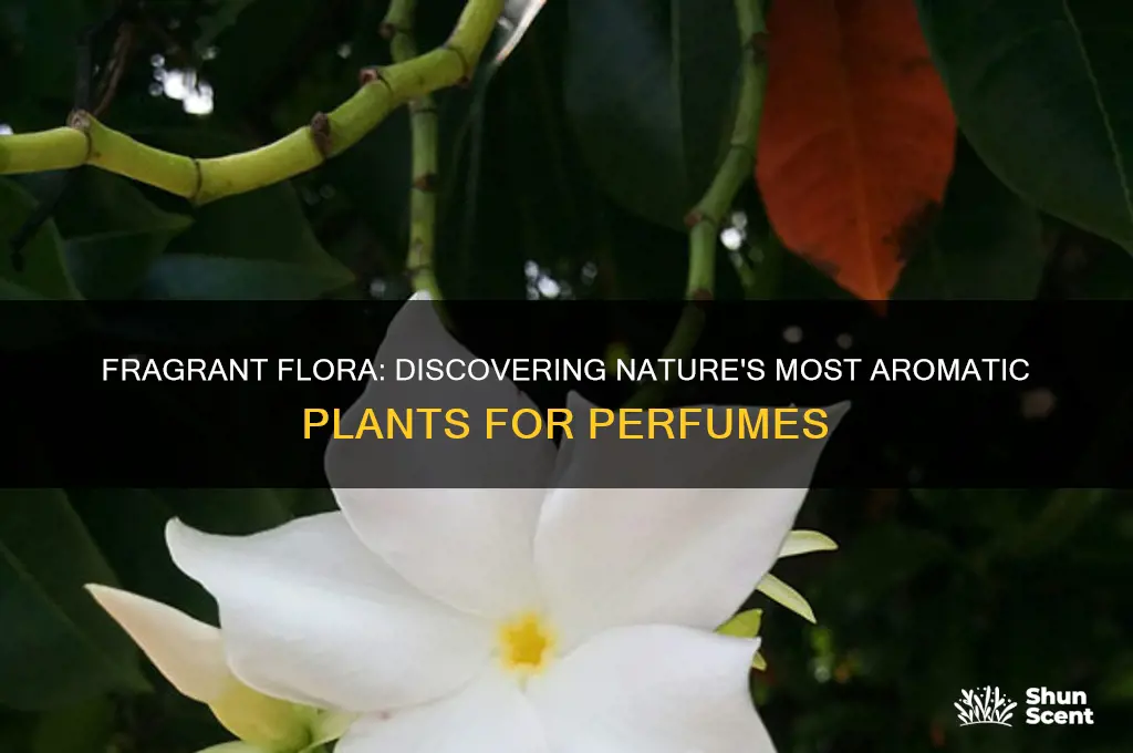 what plants are used for perfume