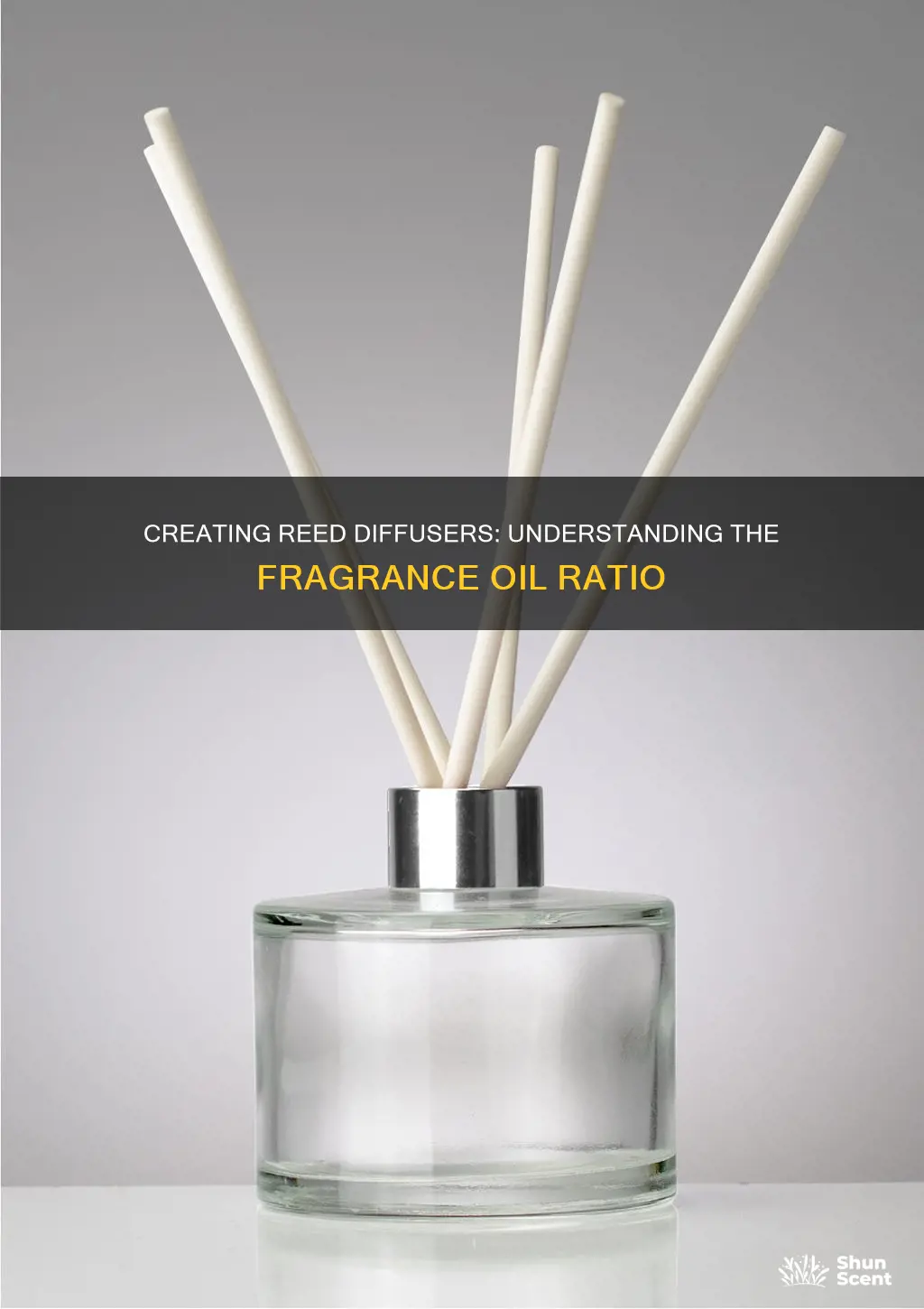 what ratio carrier to fragrance oil for reed diffuser
