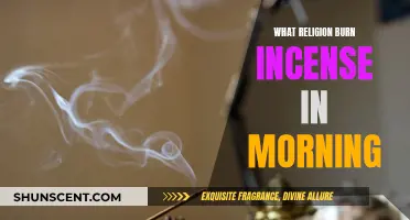 Incense in the Morning: Which Religion Burns It?