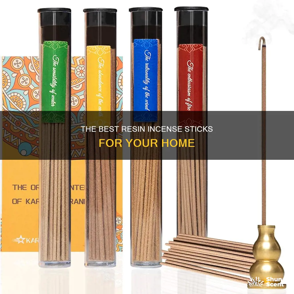 what resin incense sticks