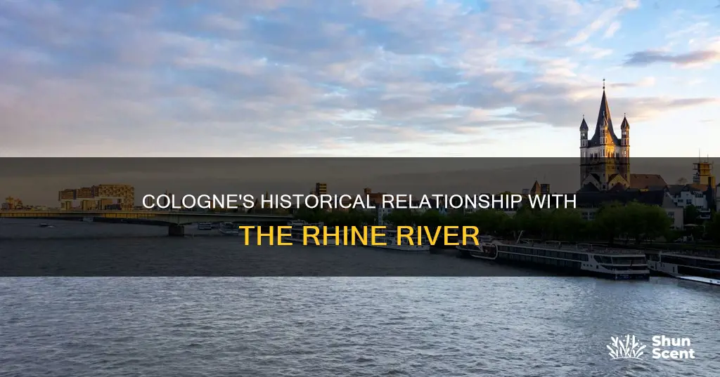 what river does cologne lie on