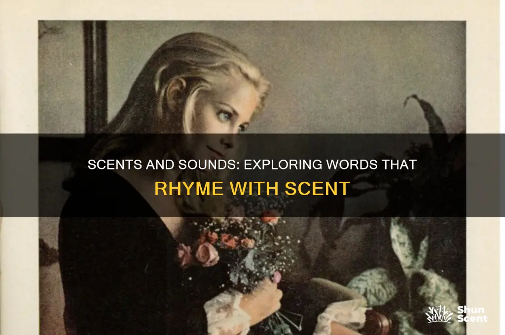 what rymes with scent