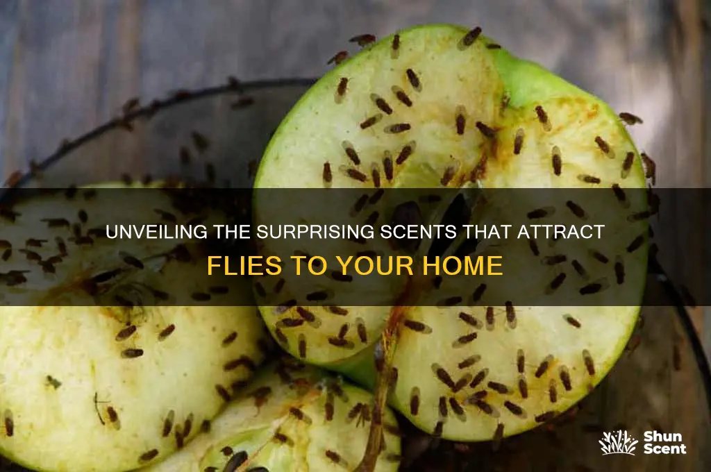 what scent are flies attracted to