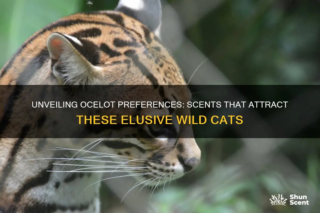 what scent are ocelots attracted to