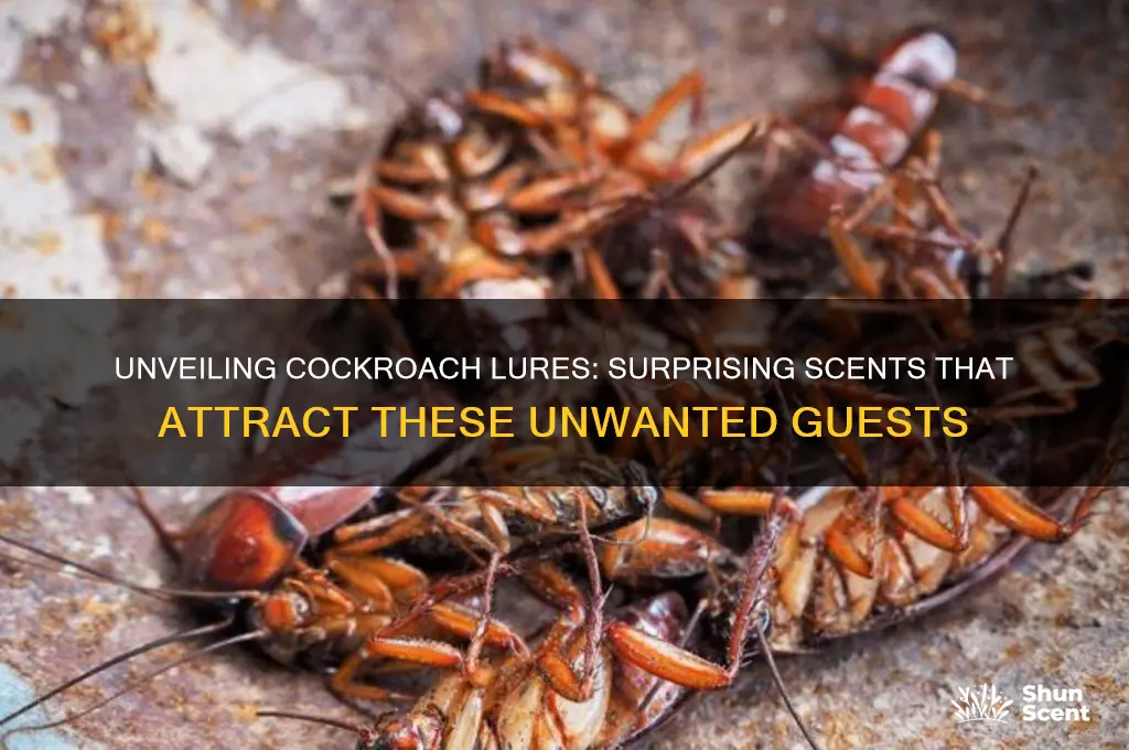 what scent attracts cockroaches