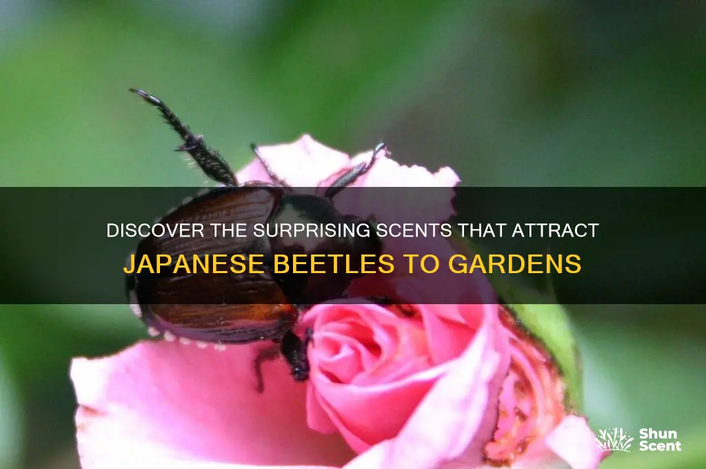 what scent attracts japanese beetles