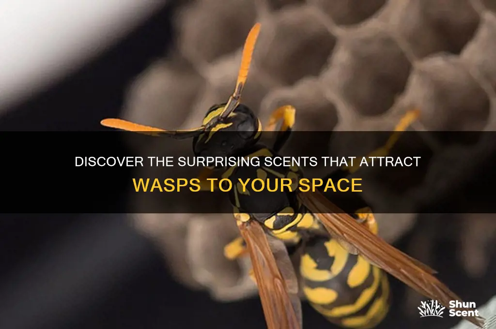 what scent attracts wasps
