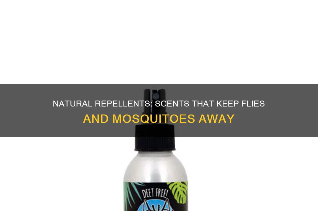 what scent deters flies and mosquitoes
