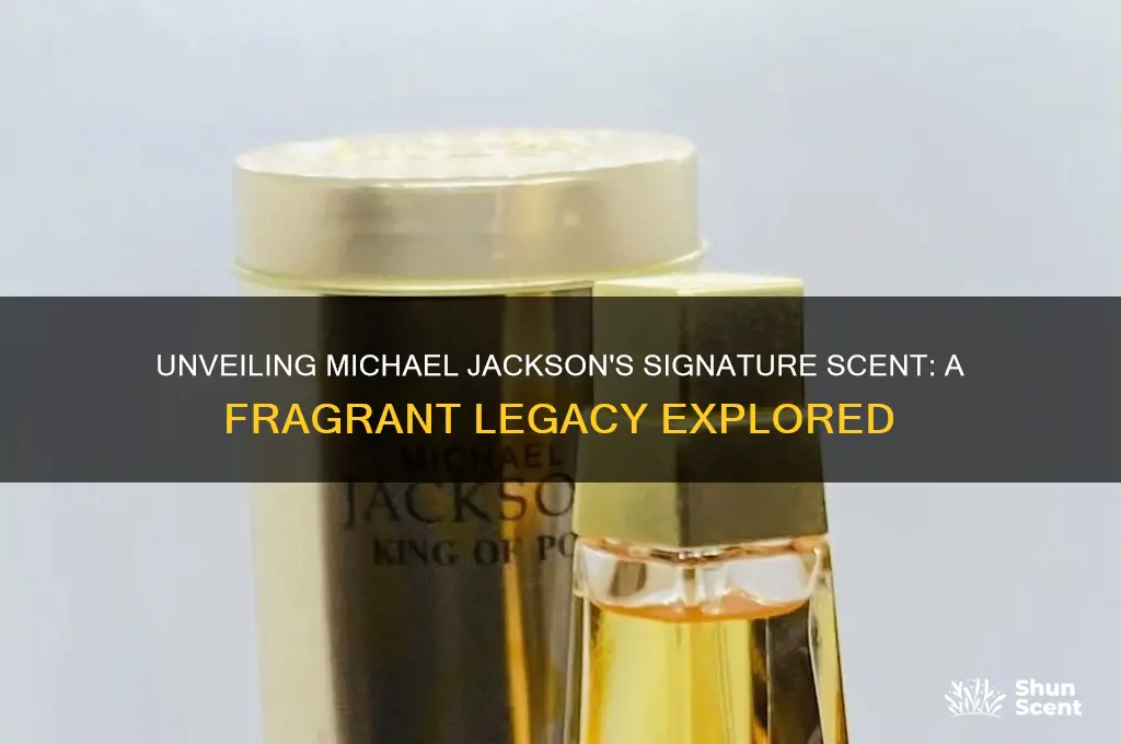 what scent did michael jackson wear