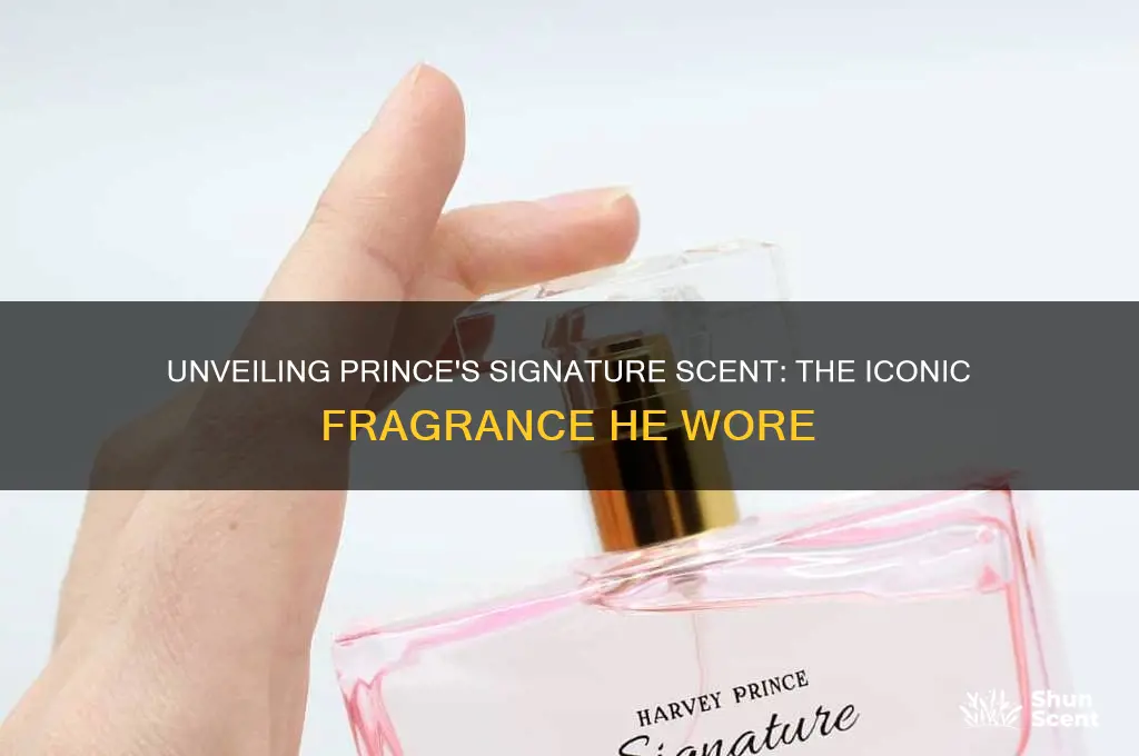 what scent did prince wear