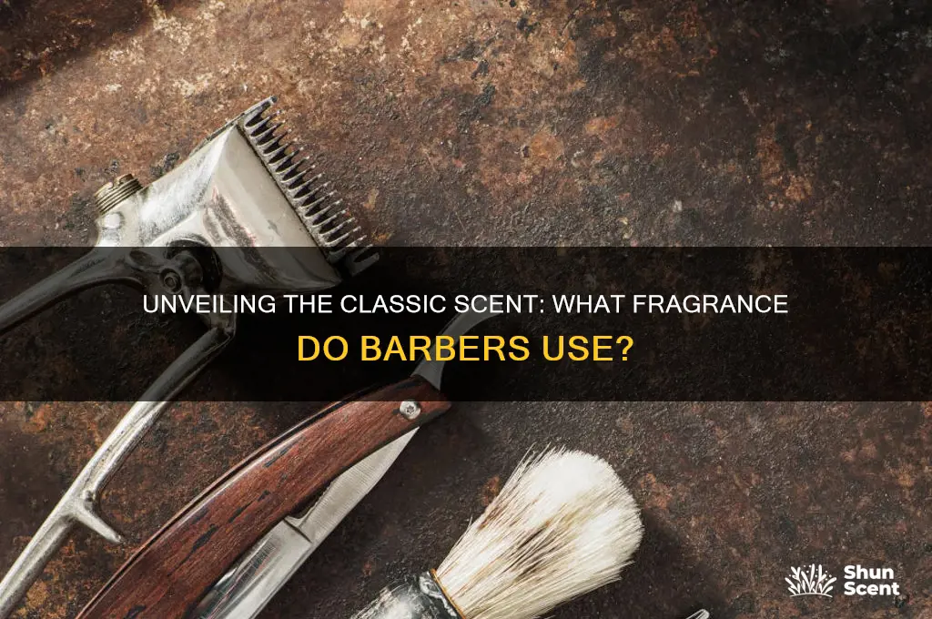 what scent do barbers use