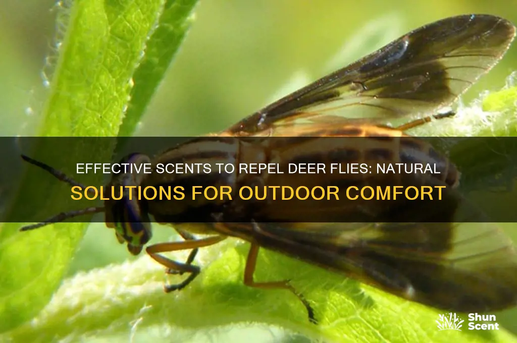 what scent do deer flies hate