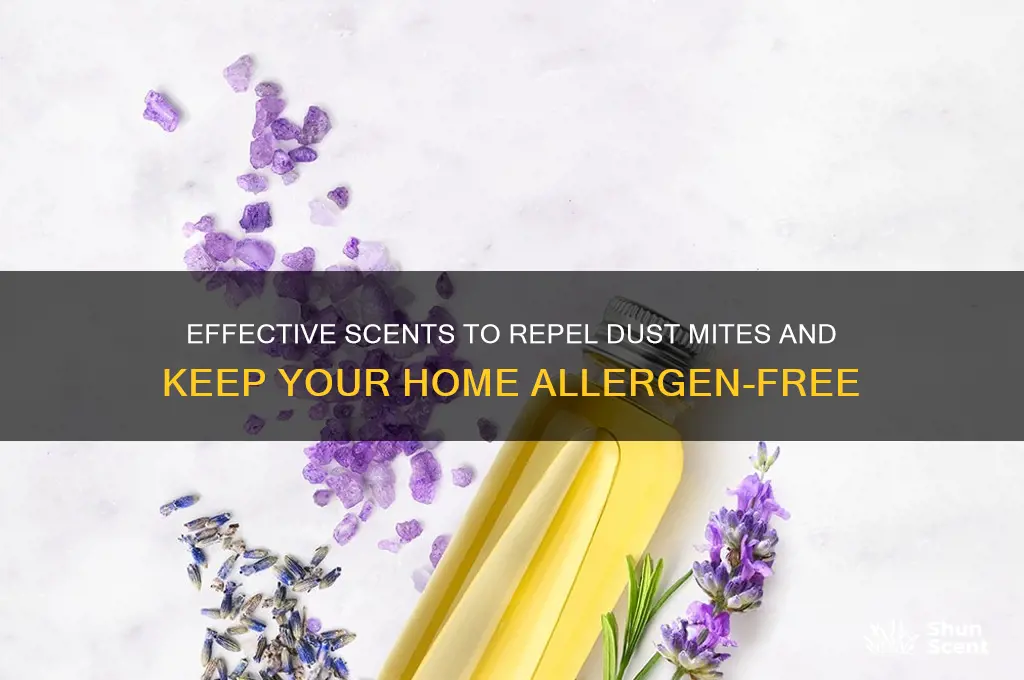 what scent do dust mites hate