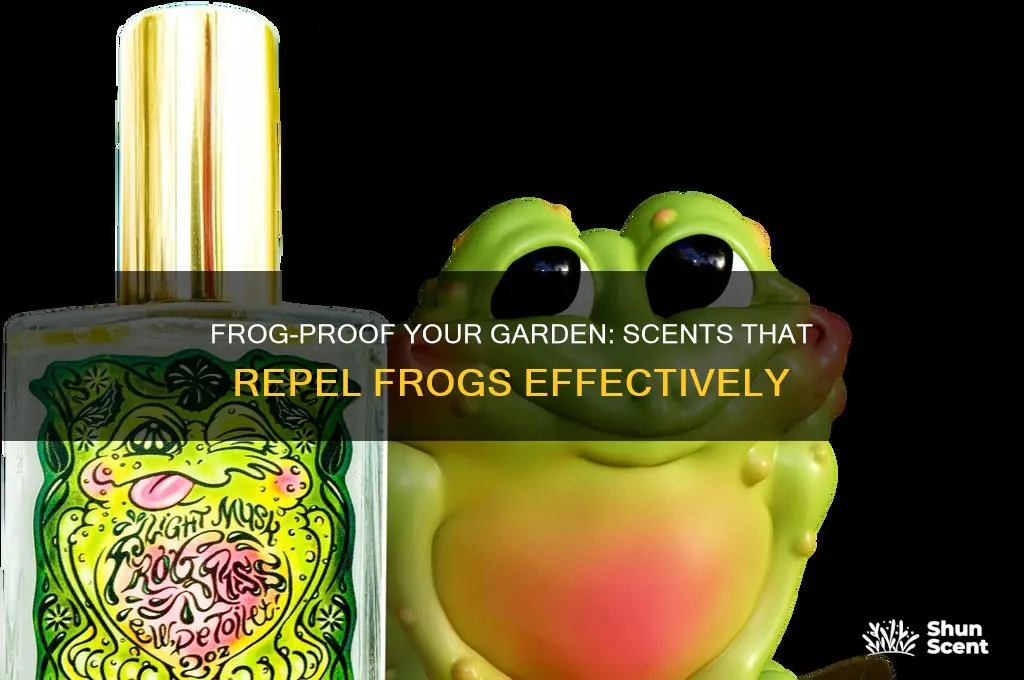 what scent do frogs hate