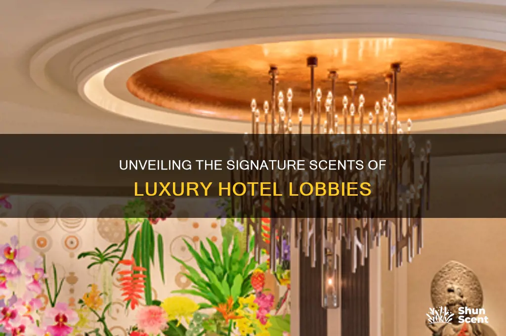 what scent do hotel lobbies use