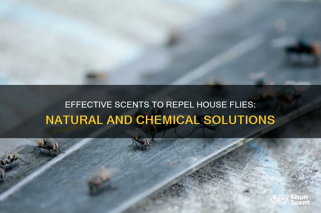 what scent do house flies hate