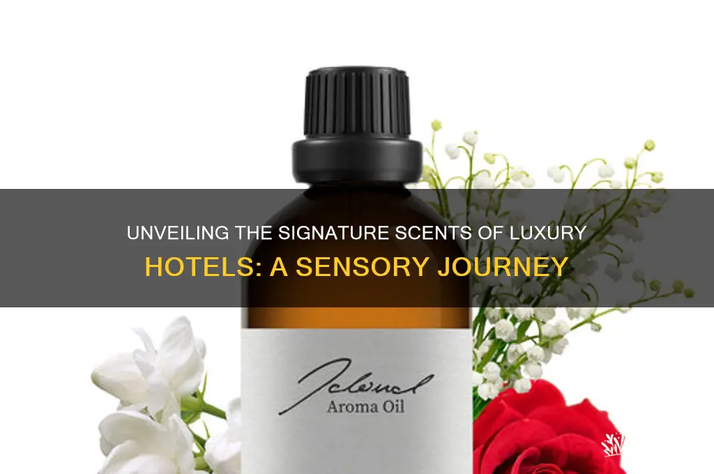 what scent do luxury hotels use