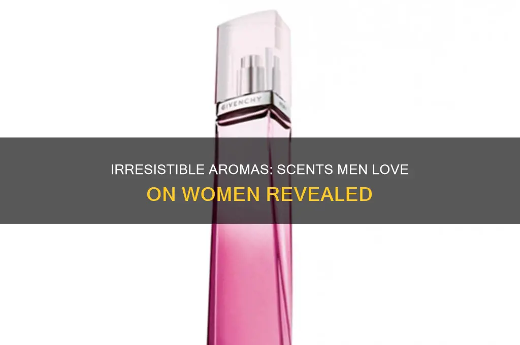 what scent do men find on women